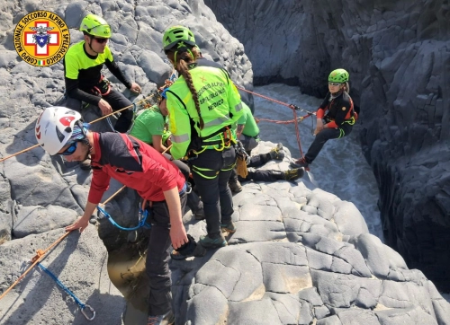 4 interventi di soccorso per il Servizio Regionale Sicilia del Corpo Nazionale Soccorso Alpino e Speleologico (CNSAS) in Sicilia orientale